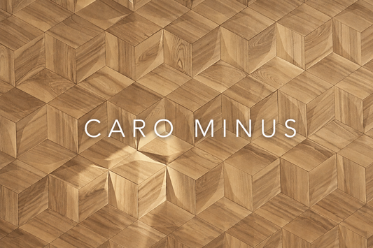 Panou decorativ 3D CARO MINUS, Frasin