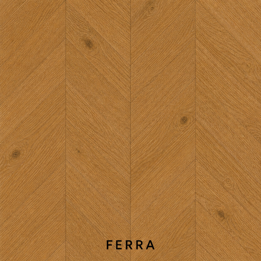 Parchet stratificat stejar, Chevron 12x100x600 mm, Clasa Natur, FERRA