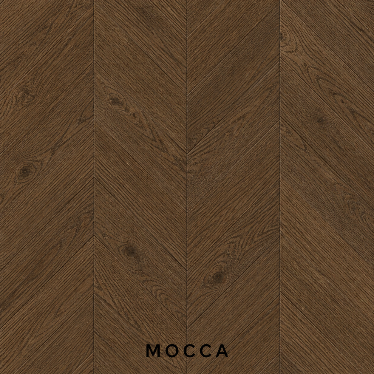 Parchet stratificat stejar, Chevron 13x150x500 mm, Clasa Natur, MOCCA
