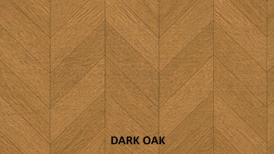 Parchet stratificat stejar, Chevron 12x100x600 mm, Clasa Select, DARK OAK