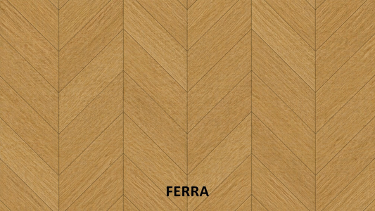 Parchet stratificat stejar, Chevron 12x100x600 mm, Clasa Select, FERRA