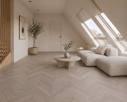 Parchet stratificat stejar, Herringbone 11x100x500 mm, Clasa Select, GRAVITY