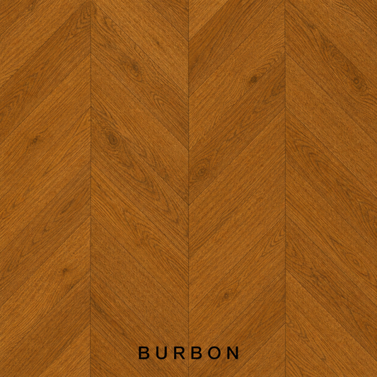 Parchet stratificat stejar, Chevron 12x100x600 mm, Clasa Natur, BURBON
