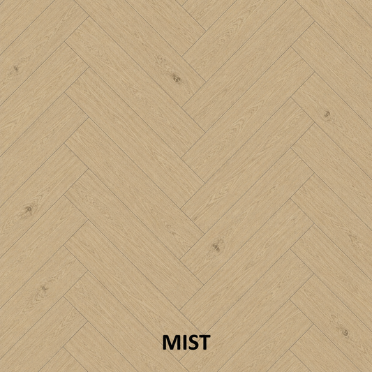 Parchet stratificat stejar, Herringbone 11x100x500 mm, Clasa Natur, MIST