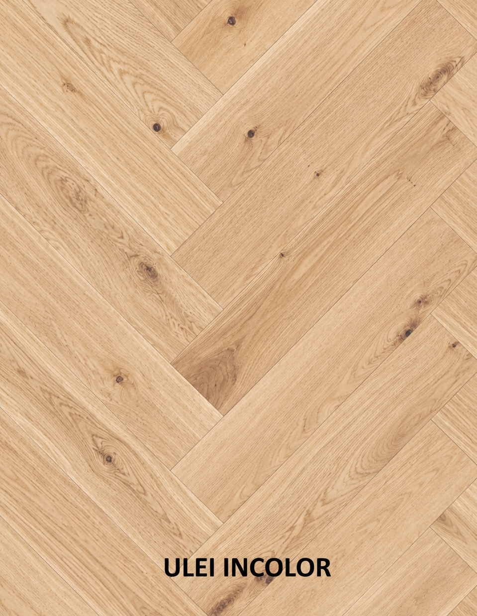Parchet stratificat stejar, Herringbone 13x150x665, Clasa Rustic, ULEI INCOLOR
