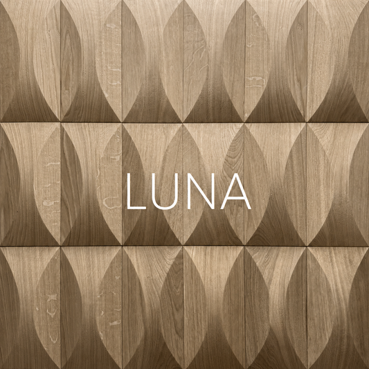 Panou decorativ 3D LUNA, Stejar