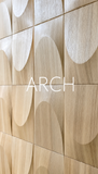 Panou decorativ 3D ARCH, Frasin