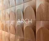 Panou decorativ 3D ARCH, Stejar