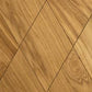 Panou decorativ 2D TRIANGLE, CARO, SQUARE, Stejar