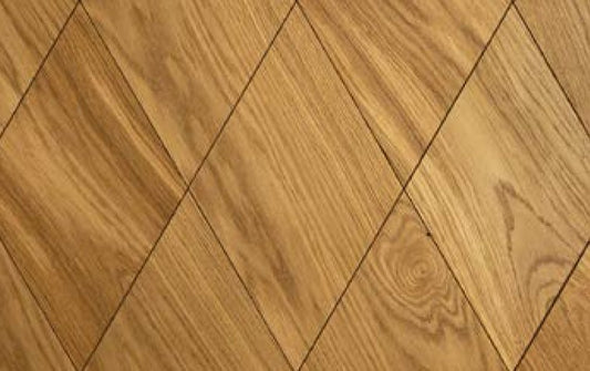 Panou decorativ 2D TRIANGLE, CARO, SQUARE, Stejar