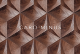 Panou decorativ 3D CARO MINUS, Nuc American