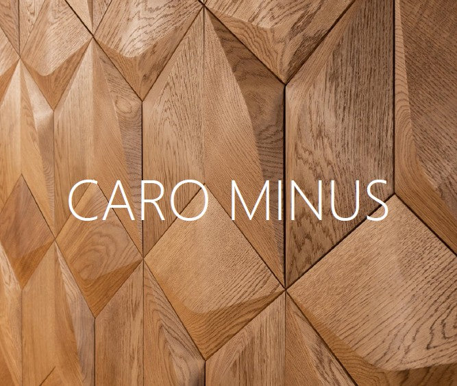 Panou decorativ 3D CARO MINUS, Stejar