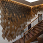 Panou decorativ 3D CARO PLUS, Stejar