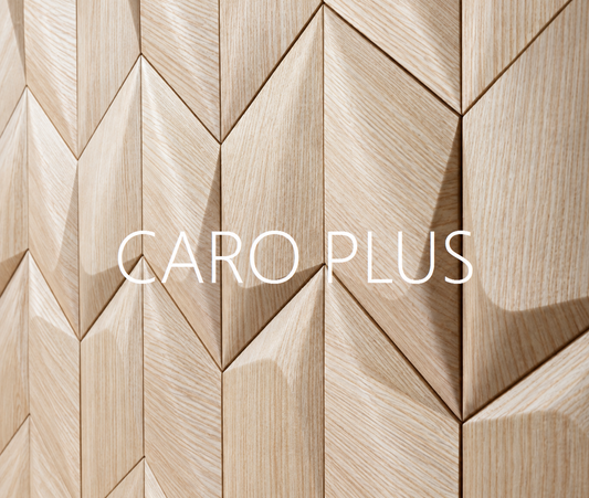 Panou decorativ 3D CARO PLUS - FORM AT WOOD