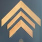 Parchet stratificat stejar, Chevron 12x100x600 mm, Clasa Select, ULEI INCOLOR