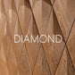 Panou decorativ 3D DIAMOND, Stejar
