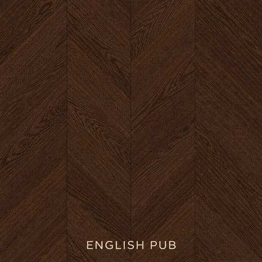 Parchet stratificat stejar, Chevron 12x100x600 mm, Clasa Natur, ENGLISH PUB