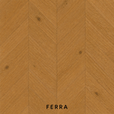 Parchet stratificat stejar, Chevron 13x150x500 mm, Clasa Natur, FERRA