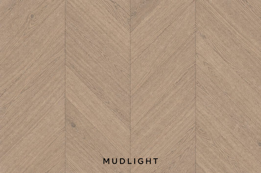 Parchet stratificat stejar, Chevron 12x100x600 mm, Clasa Natur, MUDLIGHT