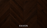 Parchet stratificat stejar, Chevron 13x150x500 mm, Clasa Natur, RAVEN