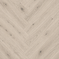 Parchet stratificat stejar, Herringbone 13x150x665 mm, Clasa Rustic, COTTON WHITE