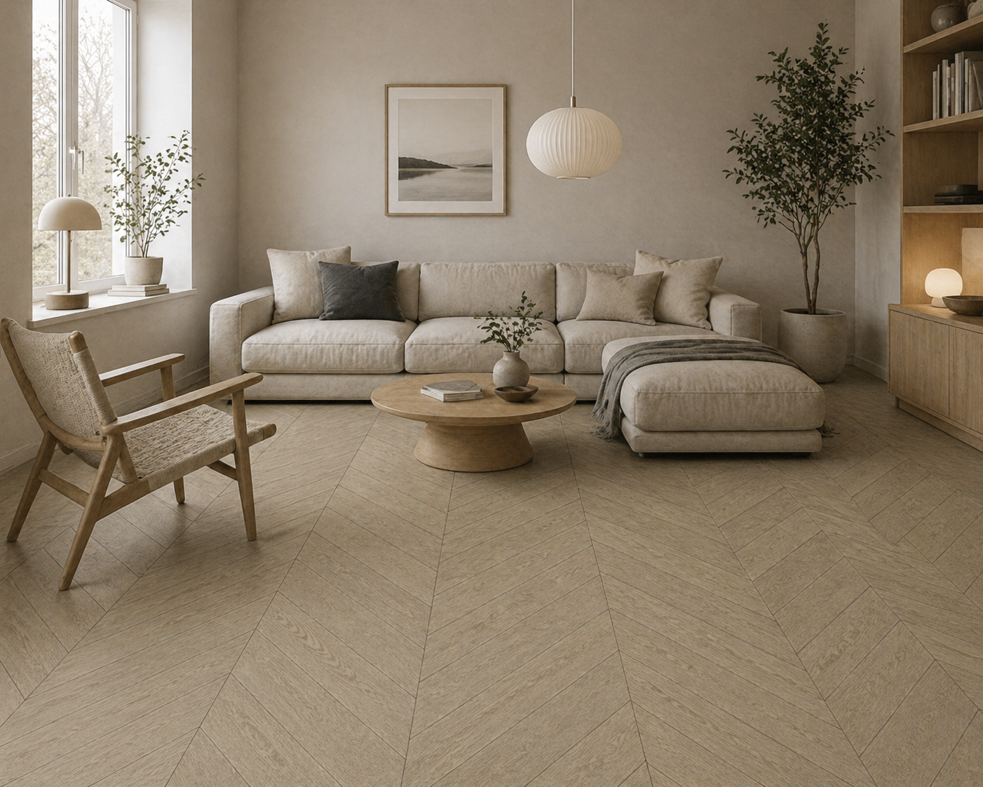 Parchet stratificat stejar, Chevron 12x100x600 mm, Clasa Select, ASH GREY