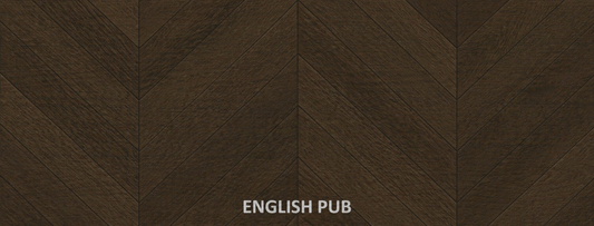 Parchet stratificat stejar, Chevron 12x100x600 mm, Clasa Select, ENGLISH PUB