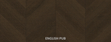 Parchet stratificat stejar, Chevron 13x150x850 mm, Clasa Select, ENGLISH PUB