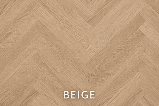Parchet stratificat stejar, Herringbone 11x100x500 mm, Clasa Select, BEIGE