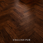 Parchet stratificat stejar, Herringbone 13x100x500 mm, Clasa Select, ENGLISH PUB