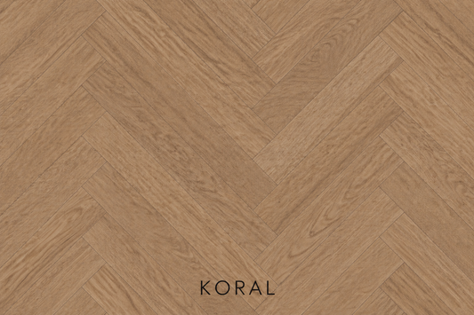 Parchet stratificat stejar, Herringbone 11x120x600 mm, Clasa Select, KORAL