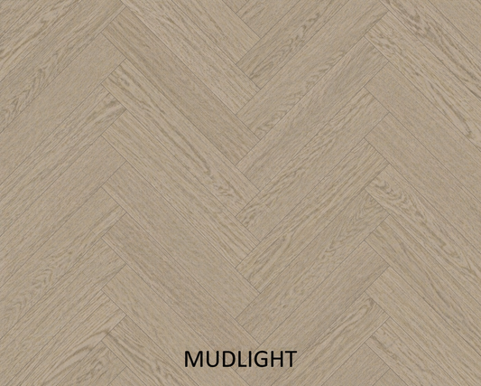 Parchet stratificat stejar, Herringbone 11x120x600 mm, Clasa Select, MUDLIGHT
