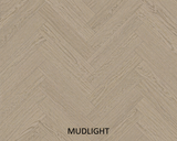 Parchet stratificat stejar, Herringbone 11x100x500 mm, Clasa Select, MUDLIGHT