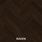 Parchet stratificat stejar, Herringbone 11x100x500 mm, Clasa Select, RAVEN