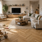 Parchet stratificat stejar, Herringbone 11x120x600 mm, Clasa Select, ULEI INCOLOR