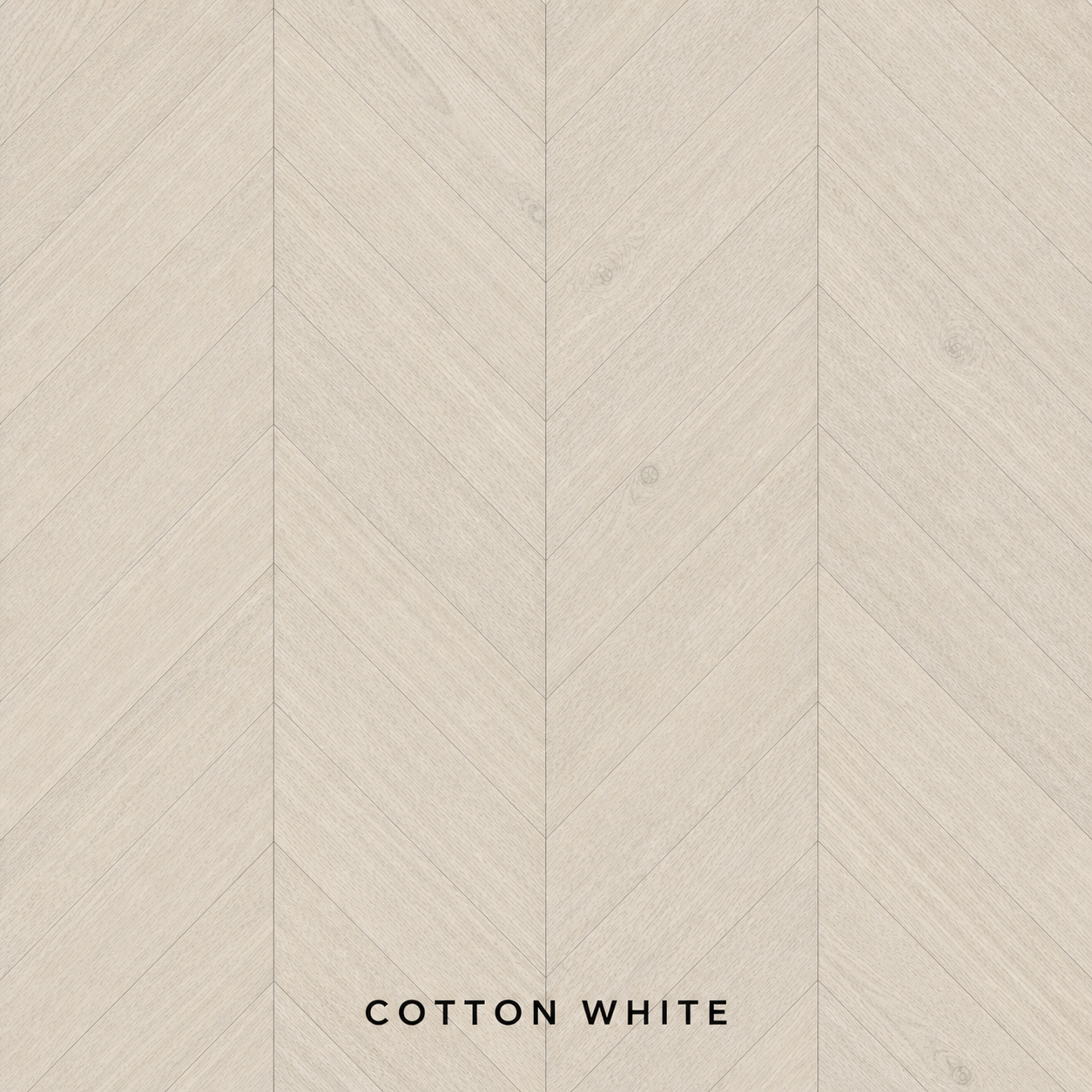 Parchet stratificat stejar, Chevron 13x150x500 mm, Clasa Natur, COTTON WHITE