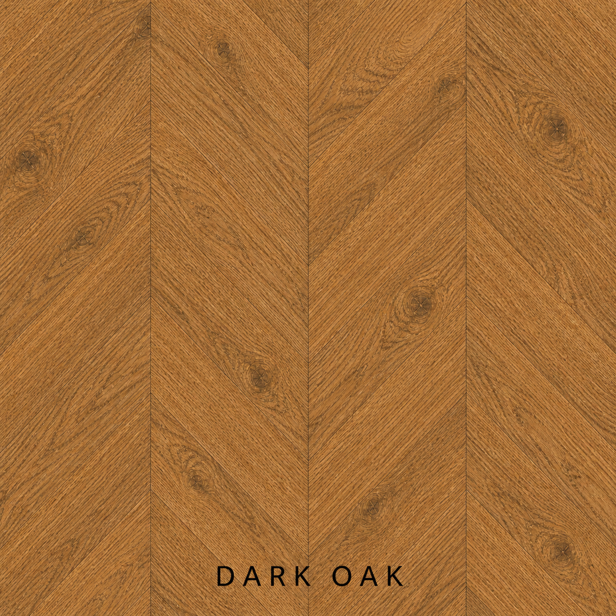 Parchet stratificat stejar, Chevron 13x150x500 mm, Clasa Natur, DARK OAK