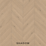 Parchet stratificat stejar, Chevron 13x150x500 mm, Clasa Natur, SHADOW