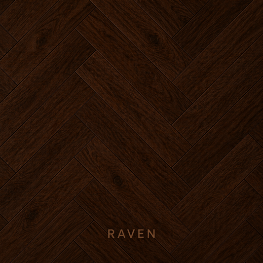 Parchet stratificat stejar, Herringbone 13x150x665 mm, Clasa Natur, RAVEN