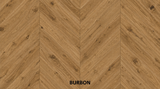 Parchet stratificat stejar, Chevron 12x100x600 mm, Clasa Rustic, BURBON