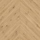 Parchet stratificat stejar, Chevron 13x150x850 mm, Clasa Rustic, VANILLA