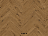 Parchet stratificat stejar, Herringbone 11x150x665 mm, Clasa Rustic, BURBON