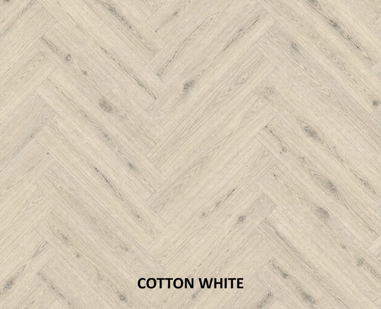 Parchet stratificat stejar, Herringbone 13x150x665 mm, Clasa Rustic, COTTON WHITE