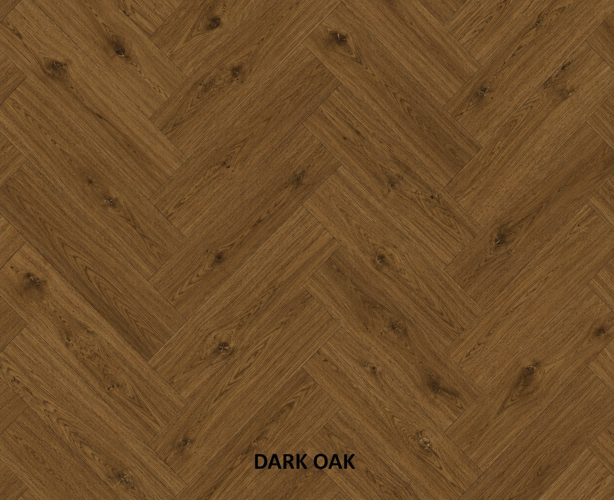 Parchet stratificat stejar, Herringbone 11x150x665 mm, Clasa Rustic, DARK OAK