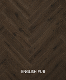Parchet stratificat stejar, Herringbone 13x150x665 mm, Clasa Rustic, ENGLISH PUB