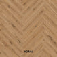 Parchet stratificat stejar, Herringbone 13x150x665 mm, Clasa Rustic, KORAL