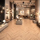 Parchet stratificat stejar, Herringbone 13x150x665 mm, Clasa Rustic, KORAL