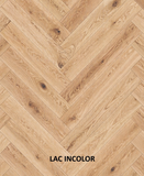 Parchet stratificat stejar, Herringbone 11x150x665 mm, Clasa Rustic, LAC INCOLOR