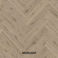 Parchet stratificat stejar, Herringbone 13x150x665 mm, Clasa Rustic, MUDLIGHT