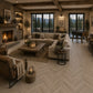 Parchet stratificat stejar, Herringbone 13x150x665 mm, Clasa Rustic, MUDLIGHT